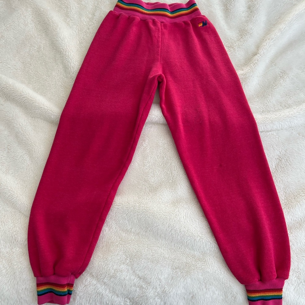 Kids Aviator Nation sweatpants size 10